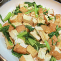じゅりとめい's cooksnap of when they made 厚揚げと小松菜のジューシー生姜醤油炒め.