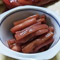 nomokero's cooksnap of when they made ★赤ずいきの酢の物スコ（福井の郷土料理）.