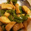 てらぼお's cooksnap of when they made レンジで簡単♡ピーマンと油揚げのゴマ味噌.
