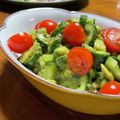 そろそろねんね's cooksnap of when they made 簡単　アボカドときゅうりのポン酢漬け.