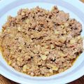 kaori238's cooksnap of when they made 蓮根入りピリ辛豚そぼろ.