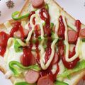 yukky☆mama's cooksnap of when they made 冷凍作りおきトースト。基本のピザ.