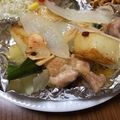nagomi＊'s cooksnap of when they made 新じゃがと鶏肉の塩にんにく炒め.