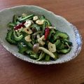 Etsu☆ko's cooksnap of when they made ゴーヤのペペロンチーノ☆ナンプラー風味.