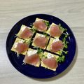 クック4P73QB☆'s cooksnap of when they made 生ハムとクリームチーズのカナッぺ♡.