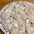 はるちゃんぺ☆'s cooksnap of when they made レンジでキャベツの花シュウマイ.