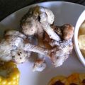 aonksa's cooksnap of when they made 鶏手羽元のバジルから揚げ.