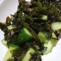 ナーちゃん's cooksnap of when they made 疲労回復【胡瓜とワカメの梅塩昆布和え】♪.