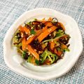 emiiem's cooksnap of when they made 豆苗と人参の塩昆布サラダ♪.