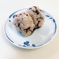 yukakobi☆'s cooksnap of when they made 塩昆布とカリカリ梅のおにぎり（しそ入り）.