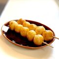 かっちゃん杉's cooksnap of when they made 中秋の名月に！月見団子→みたらし 団子.