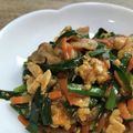 なんでなんしー's cooksnap of when they made 超簡単！豚ニラ玉きのこの甘辛炒め！！.