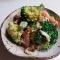 気まぐれ♡雨おんな's cooksnap of when they made レンジブロッコリーカニカマ胡麻マヨサラダ.
