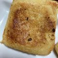 たべたべこ's cooksnap of when they made マッシュポテト＆チーズinカリカリ油あげ.