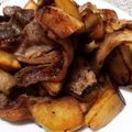 料理手帖's cooksnap of when they made じゃがいもと豚肉の甘辛炒め.