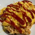 てらぼお's cooksnap of when they made 豆腐deなんちゃってオムライス♪.