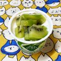 にきけん's cooksnap of when they made アロエヨーグルトにキウイのっけただけ.