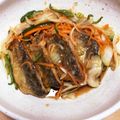 どんらんちゃん's cooksnap of when they made あじの南蛮漬け.