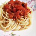 ごはん好きパンも好き's cooksnap of when they made トマト缶で簡単！本格ボロネーゼ.