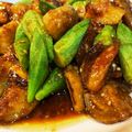 yyuriko's cooksnap of when they made 茄子とオクラの生姜煮.