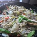 Remtan's cooksnap of when they made エスニック料理★海老の炒めビーフン.