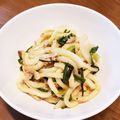 麻's cooksnap of when they made 一人ごはん☆ツナマヨ焼きうどん.