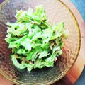 whiteyummy's cooksnap of when they made 塩もみゴーヤのレモンオリーブオイル.