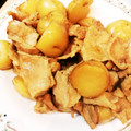 柚子嬢's cooksnap of when they made 新じゃがと豚バラのこってり炒め.