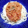 クック5CLUS8☆'s cooksnap of when they made 大豆のお肉・ミンチタイプでミートソース.