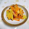 けんきゅうちゅう's cooksnap of when they made 沖縄料理☆パパイヤイリチー（炒め）.
