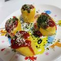 ちびまるママ08's cooksnap of when they made アメリカンドックな卵焼き.