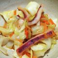 ☆みゃお☆'s cooksnap of when they made コストコの焼きイカ！キャベツのバター焼き.