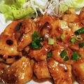 ふみこばあ's cooksnap of when they made ■ジューシー♪鶏むねのうま辛カルビ焼き■.