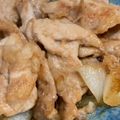 ♡Lavender♡'s cooksnap of when they made 豚の生姜焼き　取り分け　幼児食.