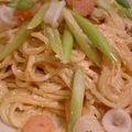 そらまめ号's cooksnap of when they made 明太子とシーフードのパスタ.