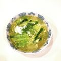 クックEBXFTK☆'s cooksnap of when they made ふわ卵とニラ・キャベツのスープ.