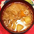sto1010sto's cooksnap of when they made 豚汁（塩味）.