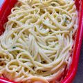 Moggieneko's cooksnap of when they made レモン爽やか！明太クリームチーズパスタ♡.