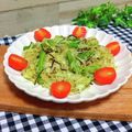 KBBキッチン☆'s cooksnap of when they made キャベツといんげんの塩昆布あえ.