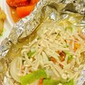 hiromi_ja's cooksnap of when they made 豚味噌漬け肉と野菜のフォイル焼き：覚書.
