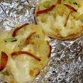 ルぴあ's cooksnap of when they made ポテトサラダのチーズトースト.