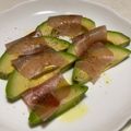 ほあちん's cooksnap of when they made 簡単おつまみ(´Д`)生ハムアボカド.