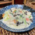 料理男子部🍻's cooksnap of when they made ヘルシーなササミと白菜のクリーム煮.