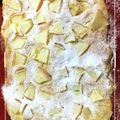 食いしん坊ペンギン's cooksnap of when they made ホケミで簡単☆天板で薄焼きりんごケーキ。.