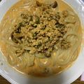 クックMPE90E☆'s cooksnap of when they made 牛乳で旨辛坦々うどん.