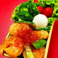 serafin's cooksnap of when they made 中国人ちのえびときゅうりの塩味炒め.