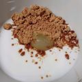 リトル黒豆マーメイド's cooksnap of when they made ヨーグルトに、ぶどう&黒糖きなこ♪.