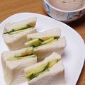 ﾋﾟﾛﾐ♡'s cooksnap of when they made きゅうりのサンドイッチ　思い出の味.