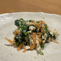 くじら食堂's cooksnap of when they made ♪練り胡麻ｄe♪ほうれん草の白和え.