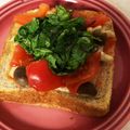 チェリチョコ's cooksnap of when they made 野菜を食べるトースト.